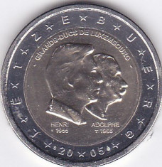 Moneda Luxemburg 2 Euro 2005 - KM#87 UNC (bimetalica - comemorativa) foto