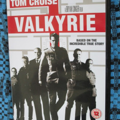 VALKYRIE / VALKYRIA (cu TOM CRUISE) - film DVD (original din ANGLIA, in stare IMPECABILA!!!)