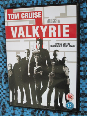 VALKYRIE / VALKYRIA (cu TOM CRUISE) - film DVD (original din ANGLIA, in stare IMPECABILA!!!) foto