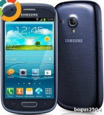 Samsung S3 MINI Blue . stare impecabila ca nou foto