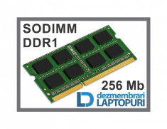 Memorie SODIMM 256 Mb DDR1 333 laptop notebook 495 Toshiba Satellite A10 foto