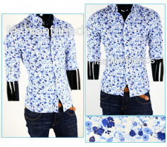 Camasa tip ZARA - camasa slim fit - camasa fashion - camasa casual - CALITATE GARANTATA - cod produs: 2822 foto