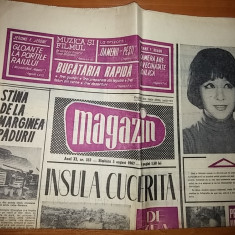 ziarul magazin 5 august 1967 ( foto pe prima pagina cu anda calugareanu )