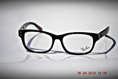 Rame de ochelari ray Ban RB 5362 2008 Rare print maro interior foto