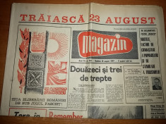 ziarul magazin 19 august 1967 ( numar cu ocazia zilei de 23 august ) foto