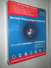 ACRONIS-PRIVACY EXPERT GUIDE-9.0. ANTISPYWARE si Sistem de Securitate pentru Computer. foto