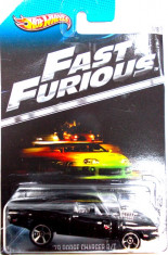 HOT WHEELS -COLLECTIBLES - SCARA 1/64- FAST&amp;amp;amp;FURIOUS-DODGE CHARGER++2501 LICITATII !! foto