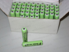 baterie reincarcabila AAA R3 1800mA acumulator telecomanda Ni-MH foto