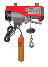 121102-Macara electrica 500 kg, 1020 W, telecomanda pe fir Raider Power Tools foto