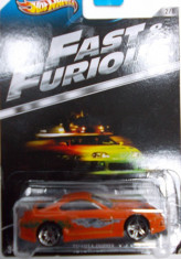 HOT WHEELS -COLLECTIBLES - SCARA 1/64- FAST&amp;amp;amp;FURIOUS-TOYOTA SUPRA++2501 LICITATII !! foto