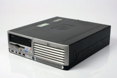 **OFERTA** CALCULATOR HP DC7600 SFF INTEL DUAL CORE 3.0 GHZ 1GB RAM 80GB HDD DVD-ROM GARANTIE 6 LUNI foto