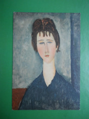 HOPCT 8621 ITALIA PICTURA MODIGLIANI [ 1884-1920] FATA BRUNETA foto