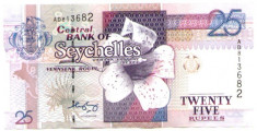 Seychelles - 25 rupii (rupees) 1998 foto