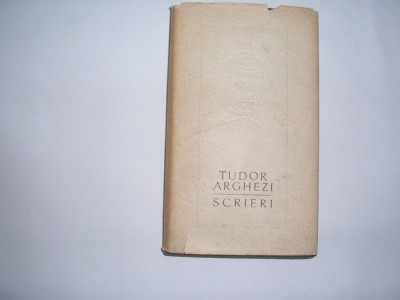 TUDOR ARGHEZI - SCRIERI , VOL.4 , EDITIE DE LUX 1963,rf5/1 foto