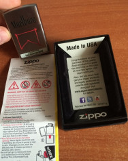 Bricheta originala Zippo (Silver). Produs nou, garantie pe viata! foto