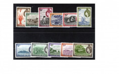 Tristan da Cunha peisaje efigie regina MNH foto