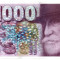 Elvetia - 1000 franci (francs) 1993 - pick 59f - foarte rara - bancnota europeana cu cea mai mare valoare nominala!