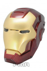 Masca Iron-Man Marvel Avengers paintball airsoft halloween protectie +CADOU! foto