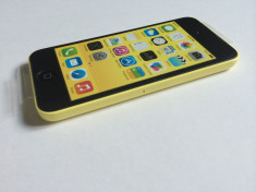 Apple iPhone 5c 16GB Yellow Galben Nou Nefolosit 0 Min Neactivat Cu Toate Accesoriile NEVERLOCKED !!! foto