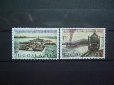 1981 Jugoslavia Mi 1903 - 1904 Serie neuzata. foto