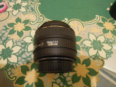 194. Obiectiv Sigma 30mm f/1.4 EX-DC HSM - Canon EF-S , ca NOU !! foto