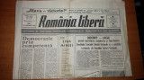 Ziarul romania libera 29 decembrie 1989 ( revolutia )
