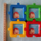 Set de 4 mini-rame foto puzzle