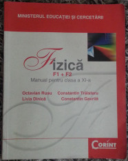 Manual Fizica clasa a 11-a F1+F2 Corint foto