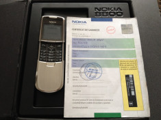 NOKIA 8800 - ORIGINAL - Pachet complet - cu acte foto