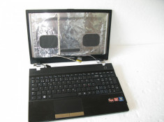 carcasa completa cu balamale si tastatura laptop SAMSUNG NP RV305V5A foto