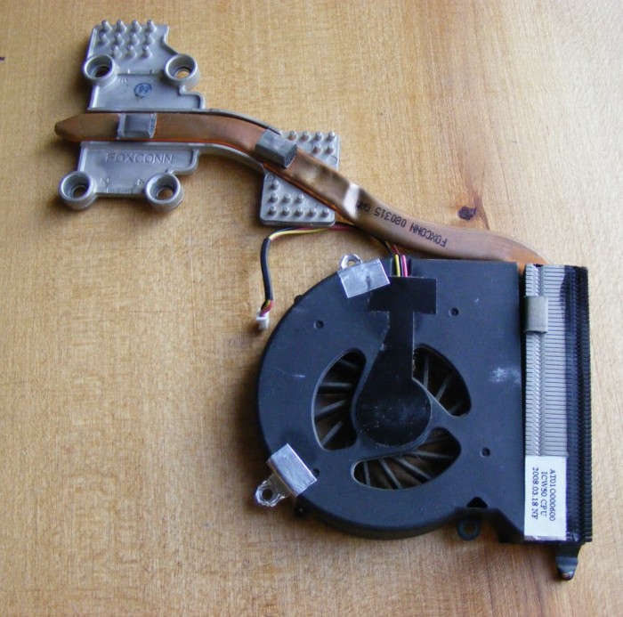 sistem racire laptop cooler + radiator ACER Aspire 7520 7720 5520 5720 DC280003100 ADDA 00 0889 AB7805HX-EB3 8808F