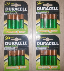 *SUPER OFERTA*Acumulatori Acumulator DURACELL AA (R6) si AAA ( R3) set 4 buc. foto