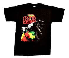 Tricou Bob Marley - flag Jamaica foto