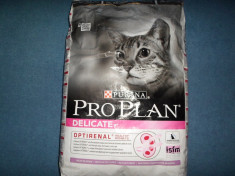 HRANA PISICI PURINA PRO PLAN DELICATE OPTIRENAL - CURCAN, 10 KG foto