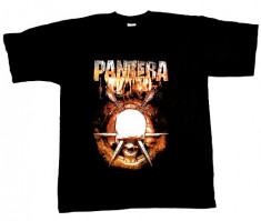 Tricou Pantera - craniu cu tepi foto