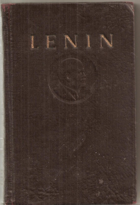 (C4931) LENIN - OPERE, VOL. 14, EDITURA DE STAT PENTRU LITERATURA POLITICA, 1954