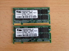 Memorie Laptop DDR1 2 x 512 MB foto