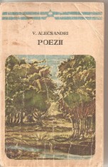 (C4957) POEZII DE VASILE ALECSANDRI, EDITURA MINERVA, 1976