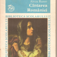 (C4953) CINTAREA ROMANIEI DE ALECU RUSSO, EDITURA ION CREANGA, 1981