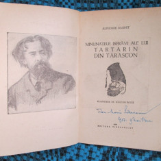 Alphonse DAUDET - MINUNATELE ISPRAVI ALE LUI TARTARIN DIN TARASCON (1958- cu semnatura lui ION MARIN SADOVEANU)