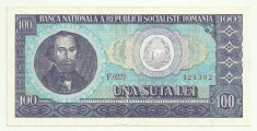 ROMANIA 100 lei 1966 VF [4] foto