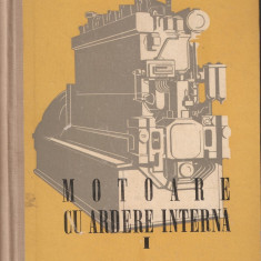 M. BANARESCU - MOTOARE CU ARDERE INTERNA - 2 VOL. { 1957-1959, 568 + 520 p.}