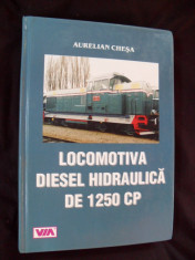 Locomotiva diesel hidraulica de 1250 de C.P. A. Chesa, 2001 (intretinere si exploatare) foto