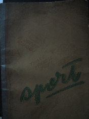 Almanah LOCOMOTIVA 1955 (Rapid Bucuresti) / Editat de Asociatia pentru Cultura Fizica si Sport, format 34/24 cm, stare buna, toate sectile de sport foto