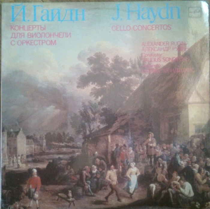 J HAYDN - CELLO CONCERTOS (DISC VINIL)