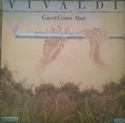 VIVALDI - GAVRIL COSTEA -FLAUT (DISC VINIL) foto