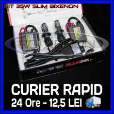 KIT BIXENON SLIM DIGITAL 35W - H4 BI-XENON - 4300K, 5000K, 6000K, 8000K - FACTURA SI GARANTIE 12 LUNI - CALITATE GARANTATA foto