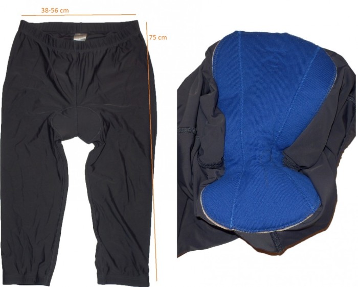 Pantaloni treisfert bicicleta ciclism TCM (dama XL) cod-258949 foto mare Pantaloni treisfert bicicleta ciclism TCM (dama XL) cod-258949 foto mare