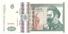 ROMANIA 500 lei 1992 VF+ [3] foto