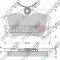 Set placute frana spate Citroen - C3 Peugeot - 405 , Partner